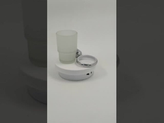 シングルタンブラーホルダー SUS304 ガラス 浴室用品 OEM ODM クラシックラウンド