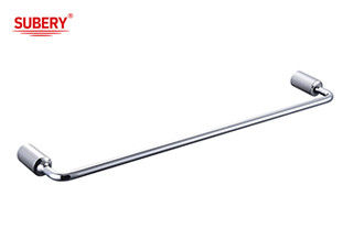 亜鉛 シングルタオルバーホルダー 浴室用品 クロム OEM 亜鉛ベース 丸い
