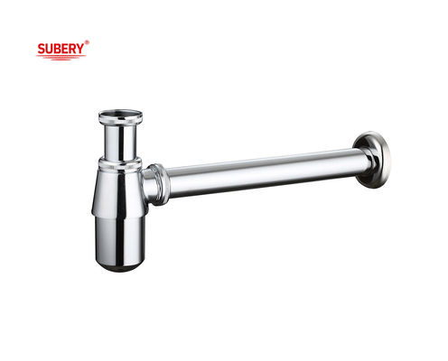 ブラスボトルキャップ トイレバシン排水シフォン 洗面台用の浴室p-キャップパイプ OEM