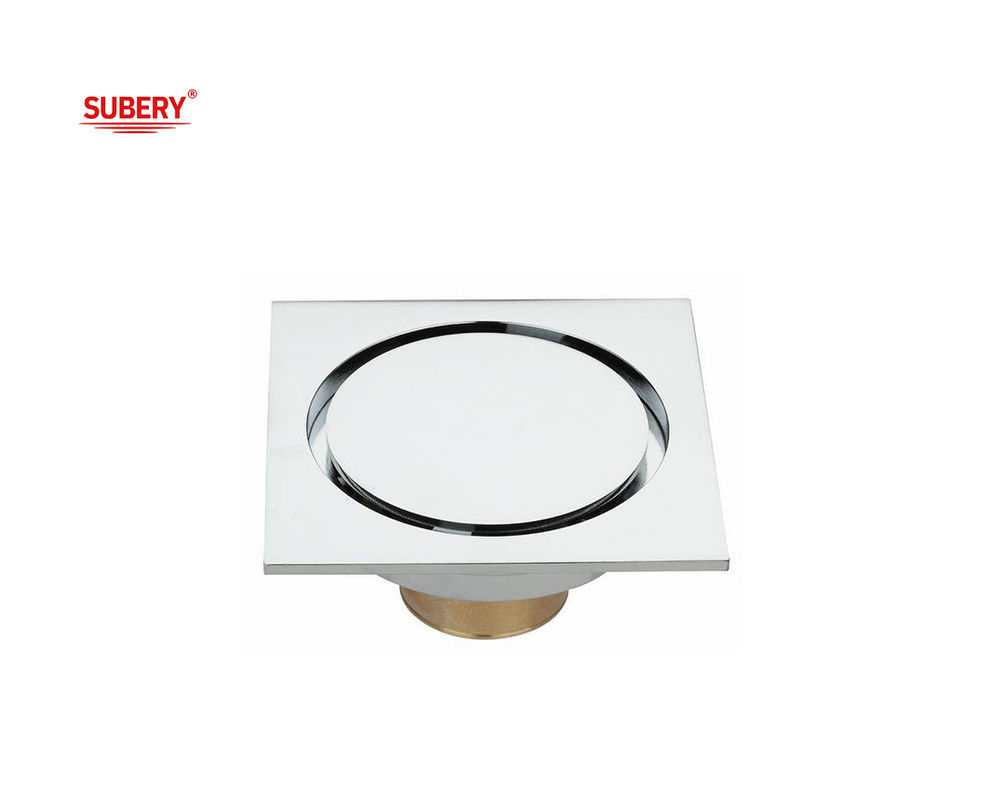 OEM ブラス バスルーム フロア ドレイン モダン フロア マウント 100 X 100mm 150 X 150mm