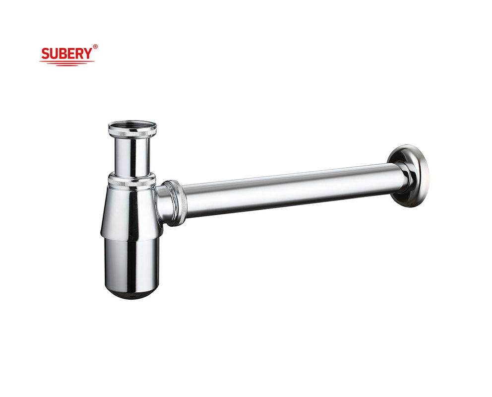 ブラスボトルキャップ トイレバシン排水シフォン 洗面台用の浴室p-キャップパイプ OEM